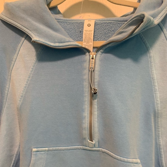 89. NWT Lululemon oversized half zip scuba hoodie Size M/L - Picture 2 of 7
